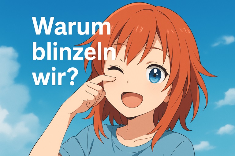 Warum blinzeln wir?