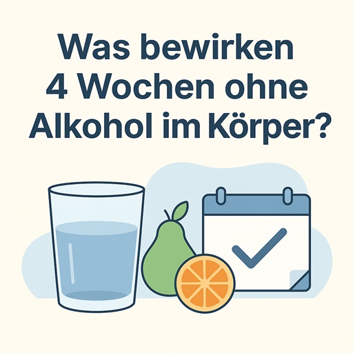Was bewirken 4 Wochen ohne Alkohol im Körper?