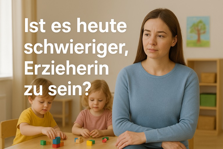 Ist es heute schwieriger, Erzieherin zu sein?