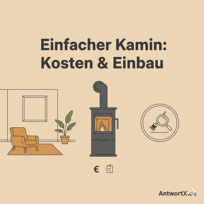Was kostet ein einfacher Kamin inklusive Einbau?