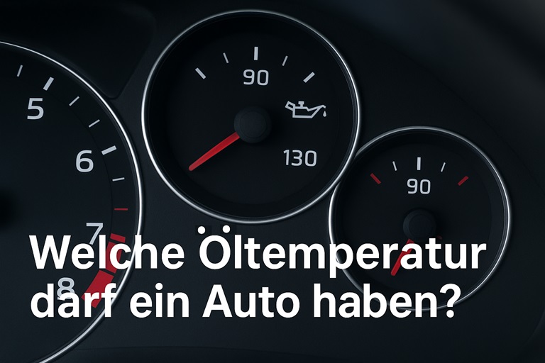 Welche Öltemperatur darf ein Auto haben?