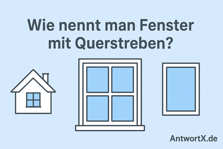 Wie nennt man Fenster mit Querstreben?