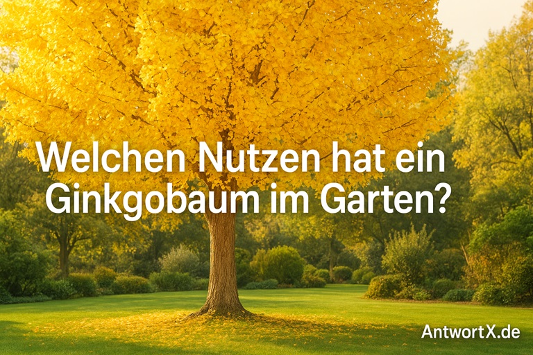 Welchen Nutzen hat ein Ginkgobaum im Garten?