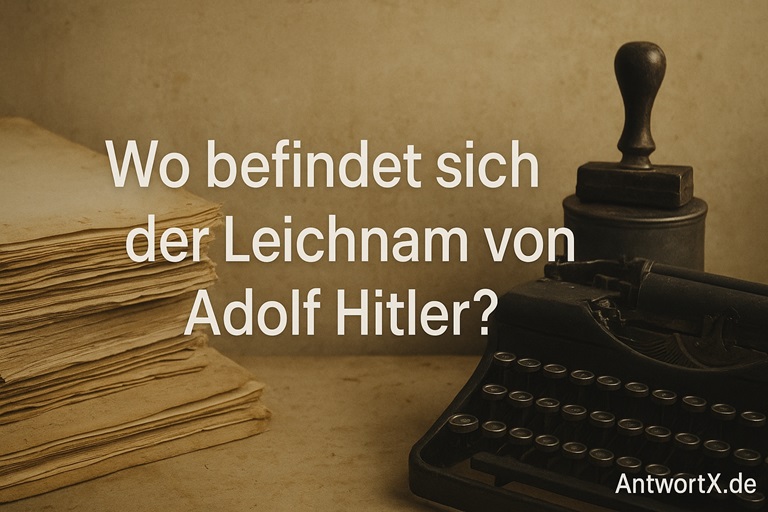 Wo befindet sich der Leichnam von Adolf Hitler?
